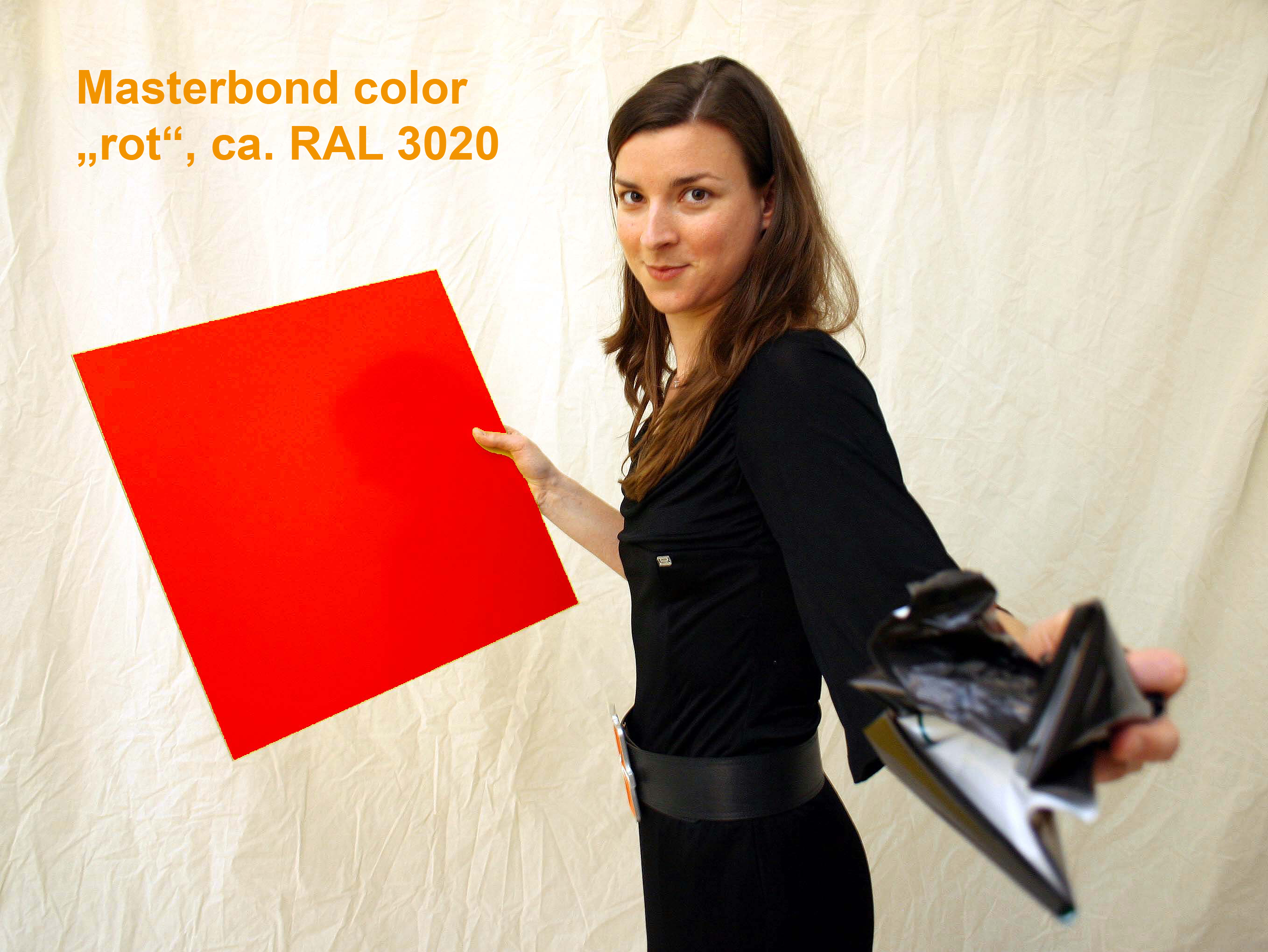 Masterbond color verkehrsrot, RAL 3020