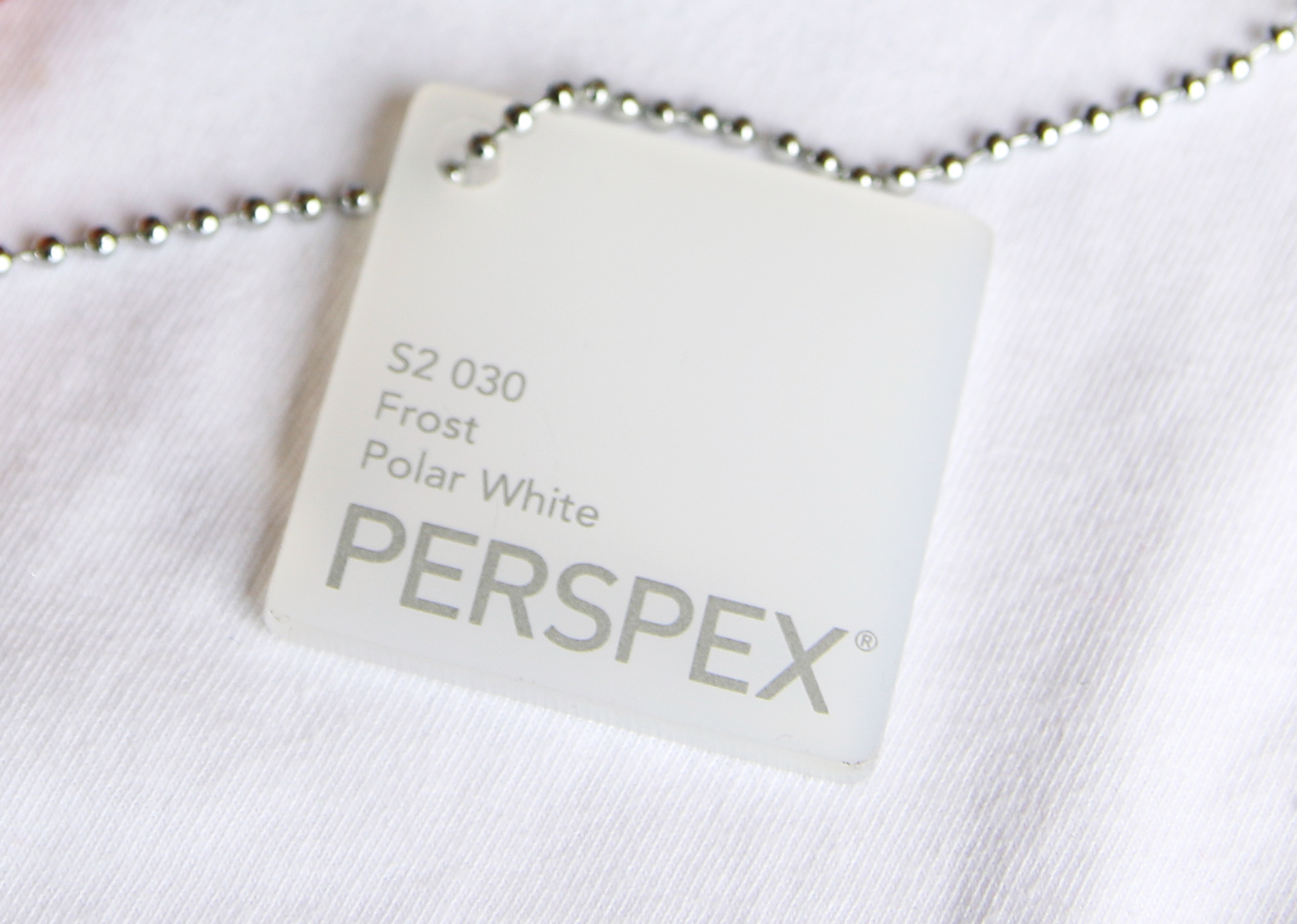 Acrylglas PERSPEX® GS, frost polar white S2 030 / transluzent